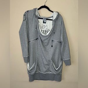 Apple Bottom hooded cowl neck tunic.  2X